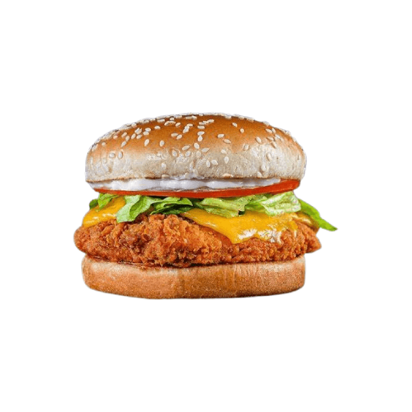 American Grilled Chicken Cheese Burger