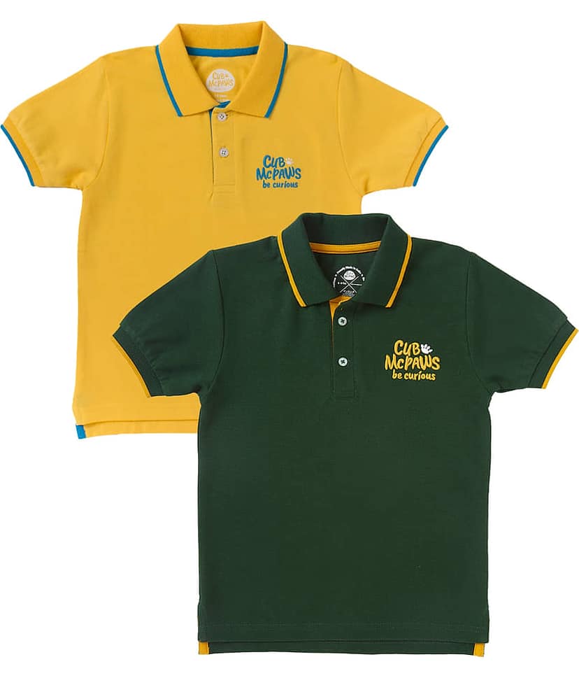 Cub Mcpaws Pack of 2 Boys Cotton Blend T-Shirt ( Multi Color )