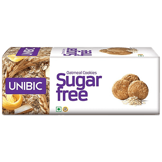 Unibic Sugar Free Oatmeal Cookies, 75 G Carton