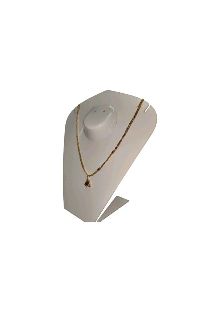 Gold Plated Traditional Pendant Set with Chain for Women view 3