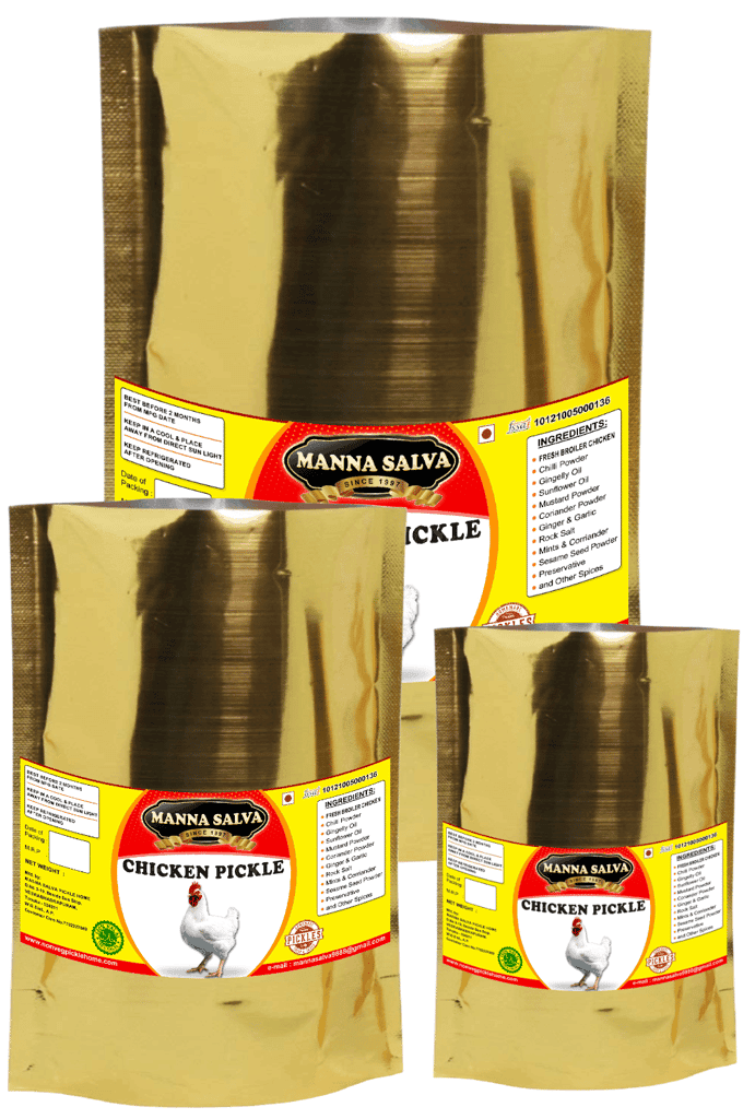 Manna Salva Pickles - Chicken Pickle - Non-Veg Pickle view 3