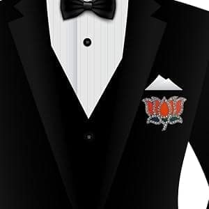 GEJUFF BJP Lotus Badge Pin, Kamal Nishan Party Symbol Brooch, Political Party Pin Badge for Karyakarta, Plastic Button Badge view 5