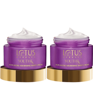 Lotus Herbals Youthrx Anti Ageing Nourishing Night Cream 10g (Pack Of 2)