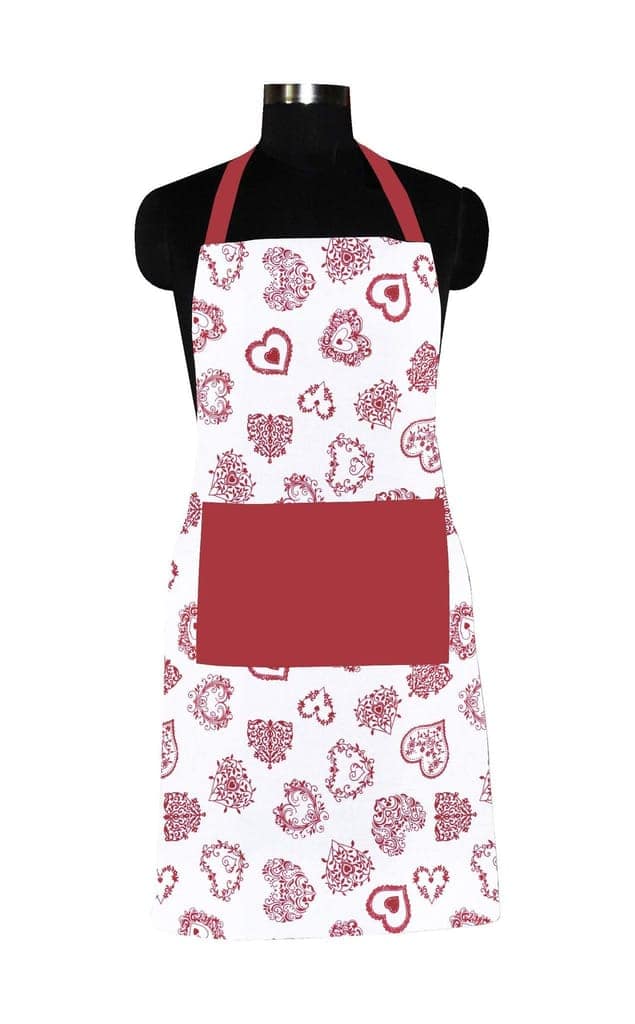 AIRWILL, 100% Cotton Designer Home Use, Chefs and Regular Aprons, Pack of 1 pc