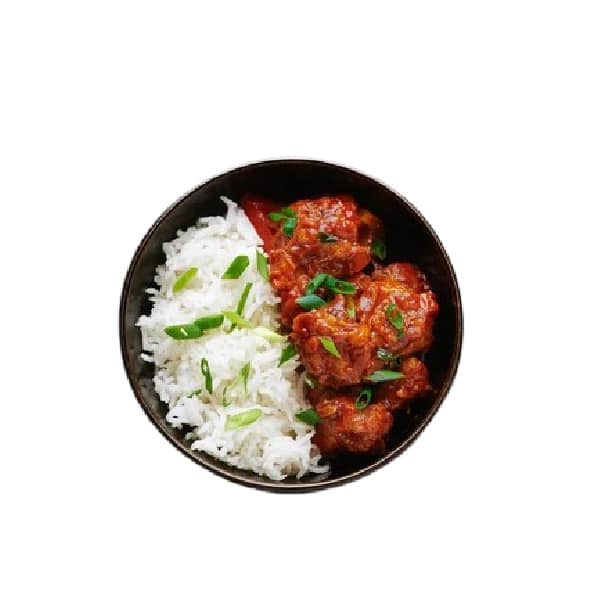 Chicken Manchurian Meal Bowl (Rice)