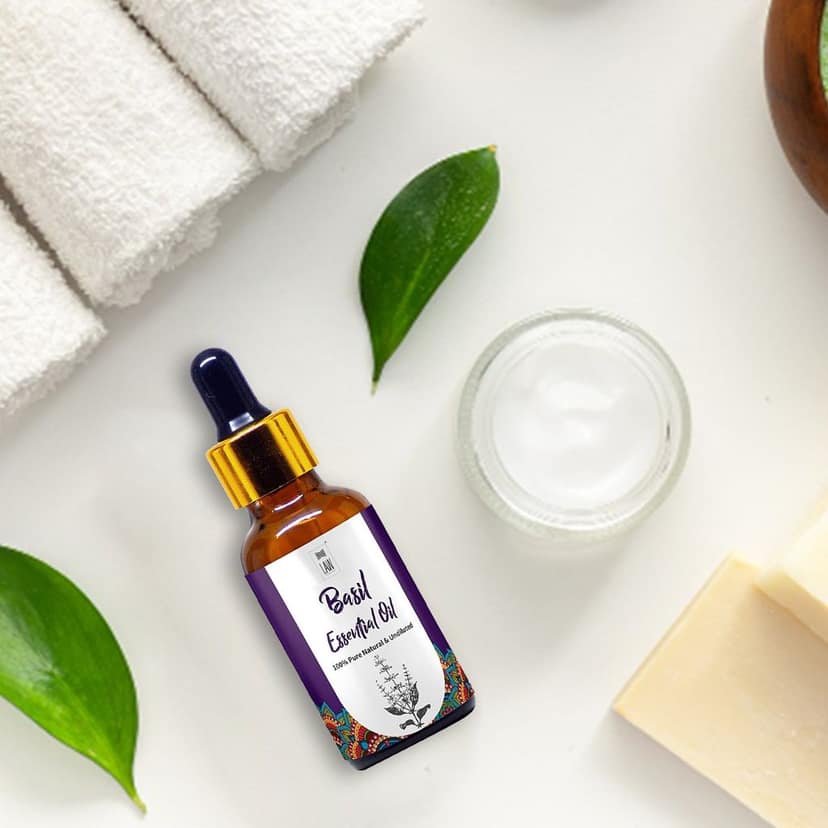 Basil Essential Oil view 3