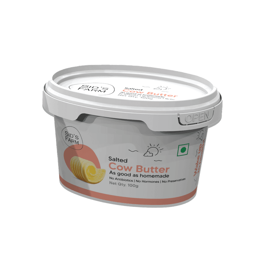 Cow Butter (100g) salted view 2
