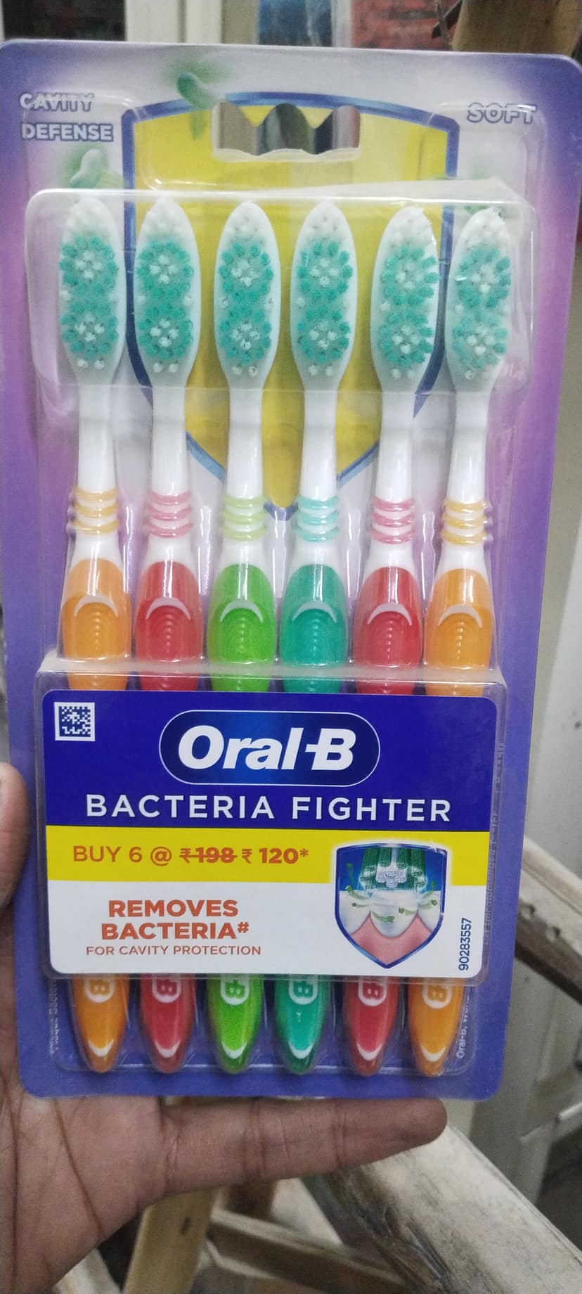 Oral b bacteria fighter