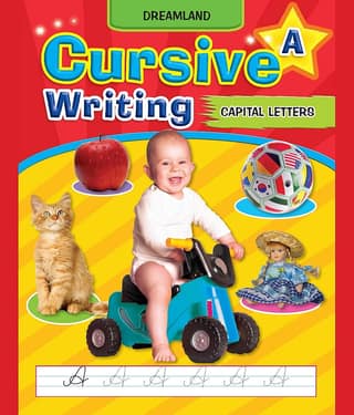 Cursive Writing Book (Capital Letters) Part A - Early Learning Book