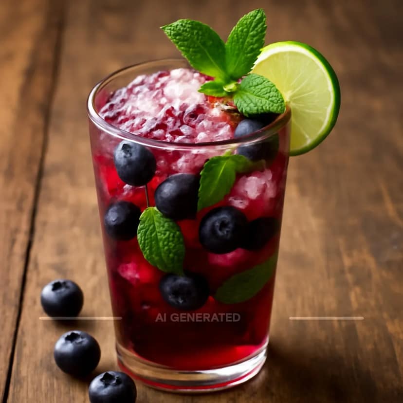 Blueberry Mojito
