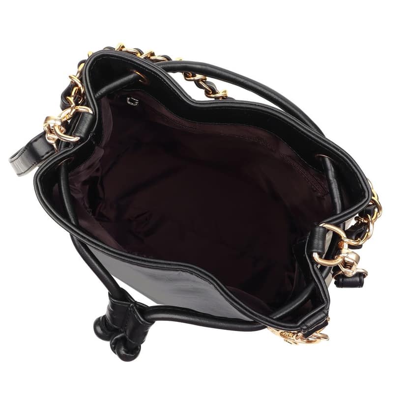 VISMIINTREND Stylish Bucket Bag for Women, Girls | Crossbody Detachable Strap Drawstring Closure Handbag | Pu Vegan Leather Handbag with Wallet & Purse view 4