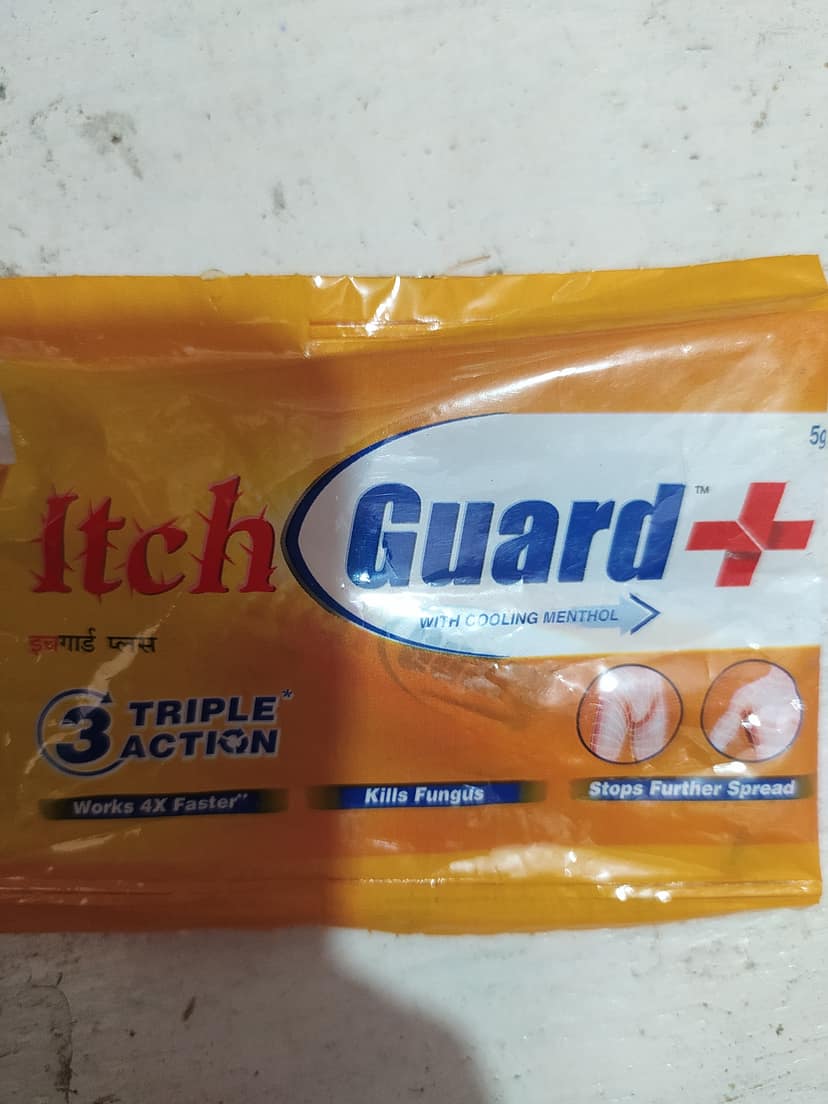 Itch guard- With cooling menthol