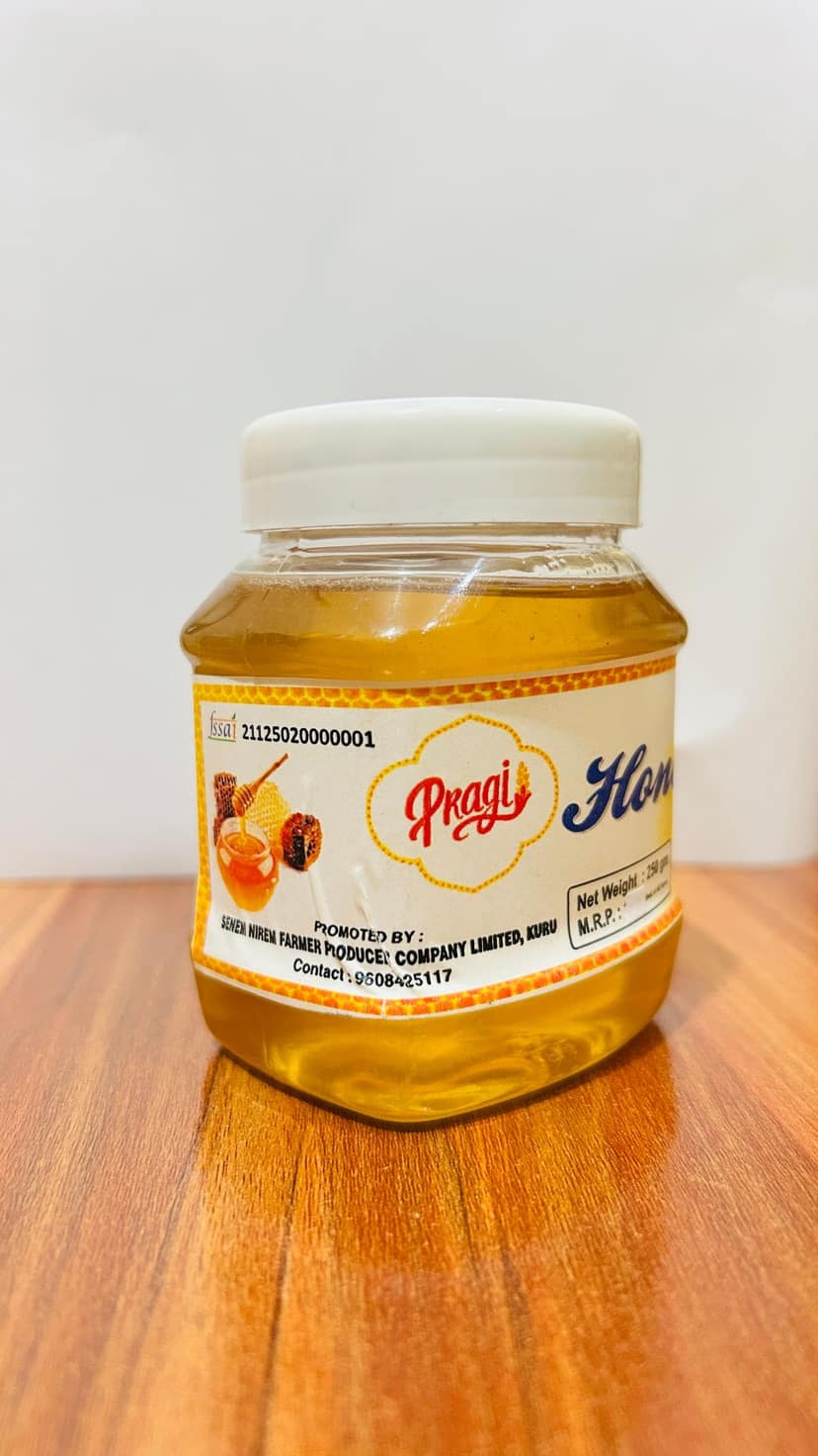 Pragi Pure & Natural Golden Honey Jar - 250g view 2