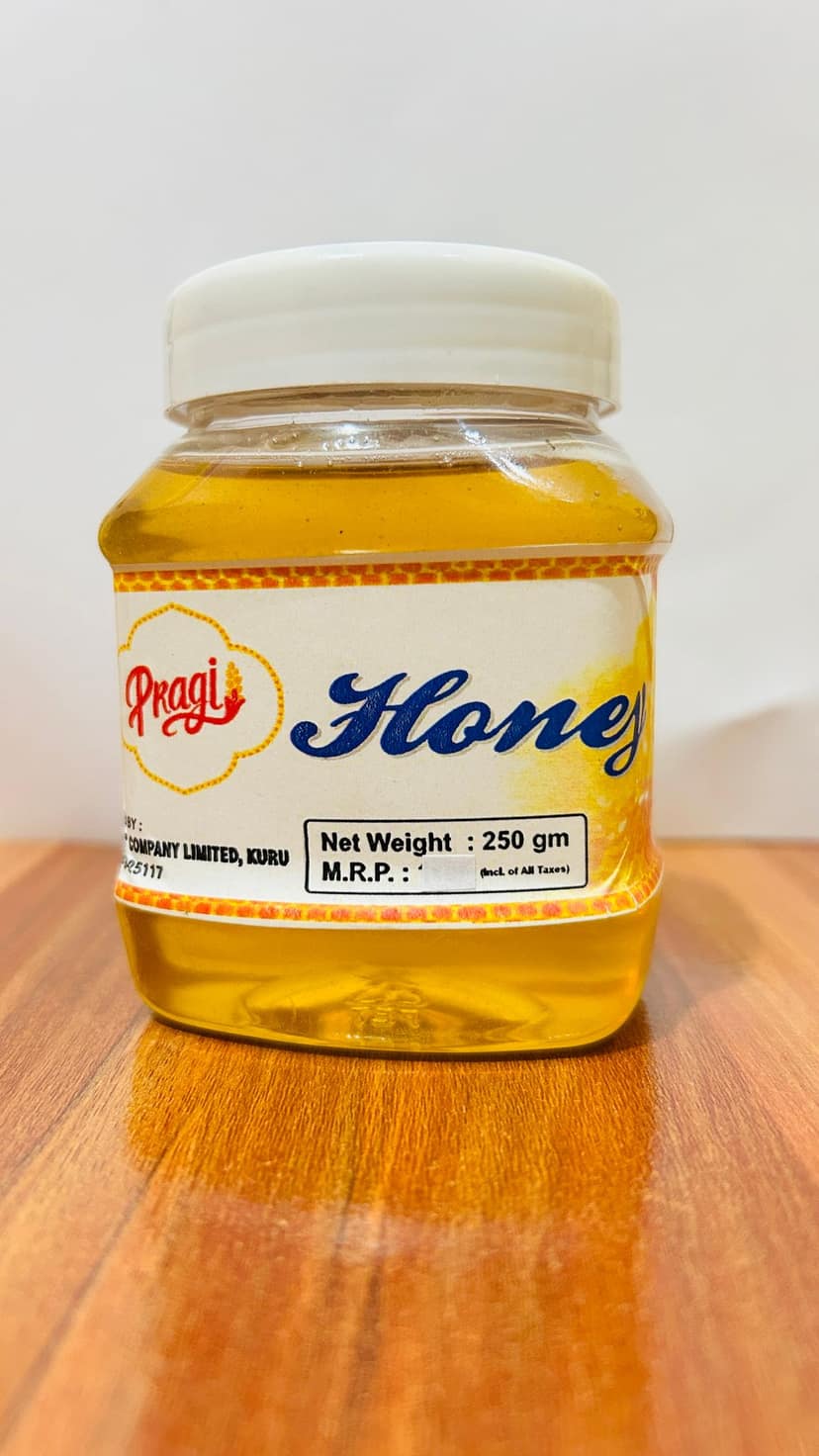 Pragi Pure & Natural Golden Honey Jar - 250g view 3