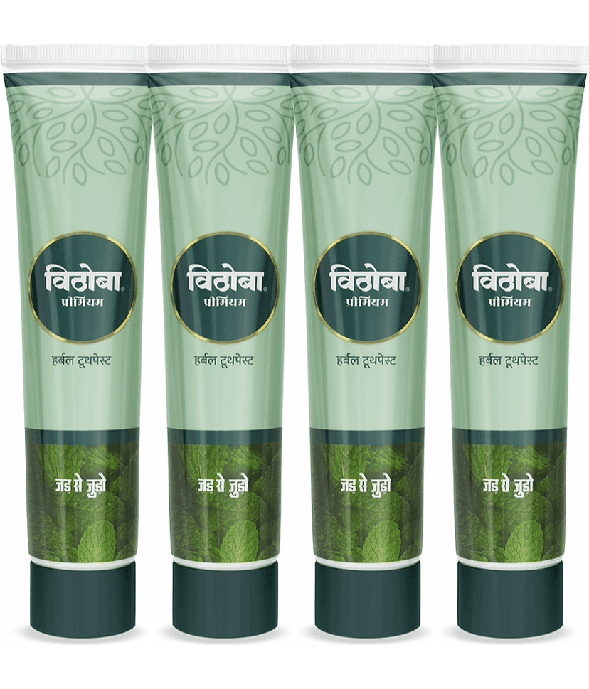 Vithoba Total Health Toothpaste Pack of 4