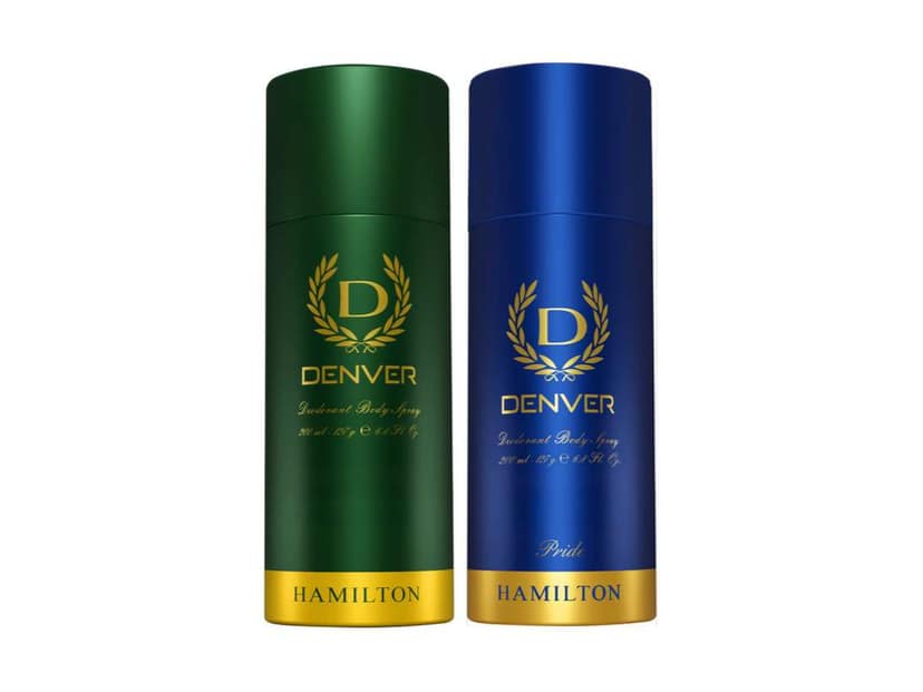 Denver Hamilton And Pride Men Deodorant Spray Box 180ml - Pack Of 2