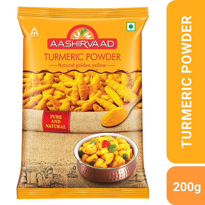 Aashirvaad Turmeric Powder/Arisina Pudi, 200 G