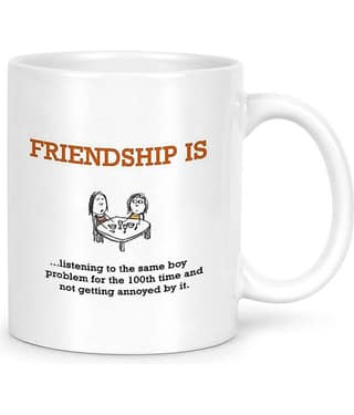 Idream Quote Printed Ceramic Coffee Mug 1 Pcs 330 mL