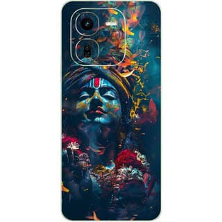 Yug Emporium Back Skin Wrap For iQOO Z9X 5G Premium Quality Full Coverage (God ji) (Back Cover Multicolor)