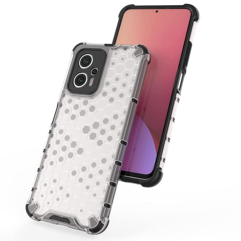 Faircost Polycarbonate For Mi Redmi K50I 5G Hybrid Shockproof Back Cover Hard Outside Soft Inside- (Polycabonate::Transparent) view 4