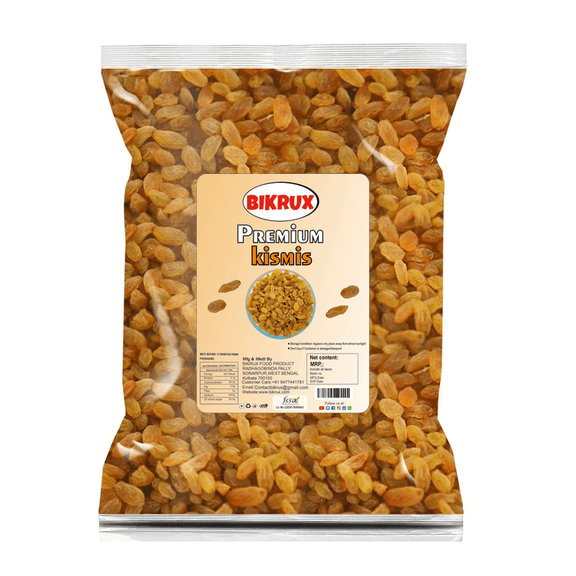 BIKRUX Premium Kismis / Raisins - 100g Pack