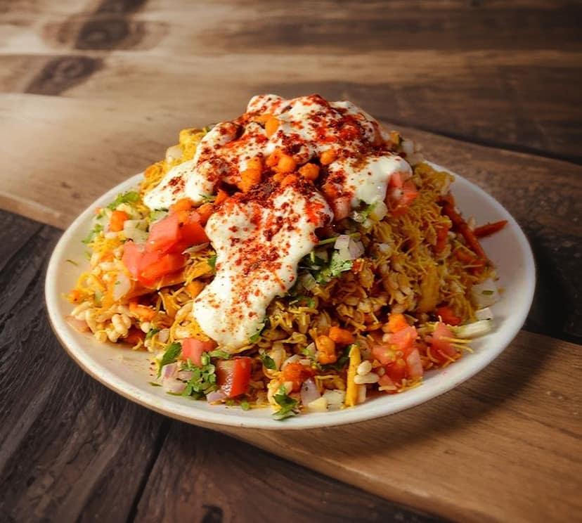 Dahi bhel puri