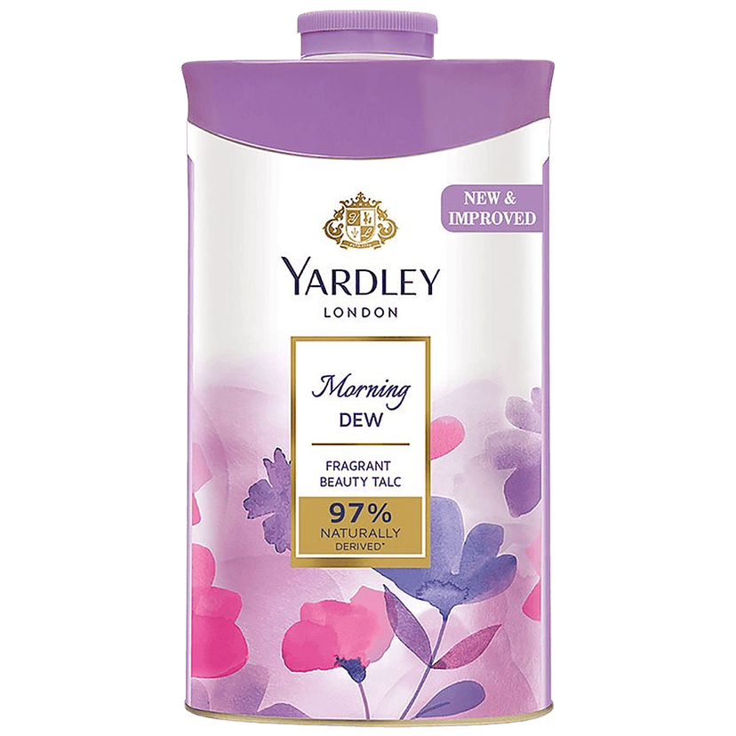 Yardley London Morning Dew Perfumed Talc, 250 g view 2