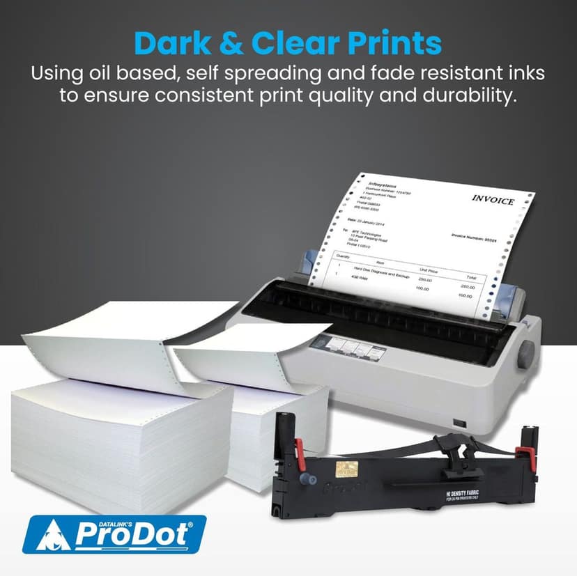 ProDot Dot Matrix Ribbon Cartridge Compatible with EPSON ERC 38 view 4