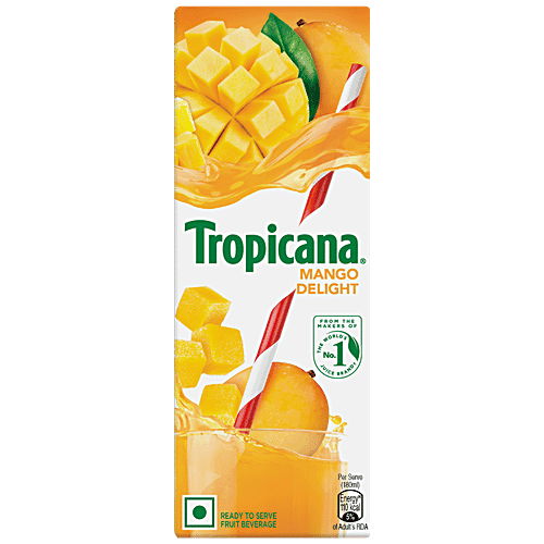 Tropicana Delight Fruit Juice - Mango, 200 ml Carton