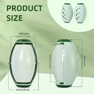Reusable Washable Lint Roller, Mini Travel Size Lint Roller Extra Sticky Small Compact Portable on The Go Lint Roller Ball for Clothing Sofas Hair Debris Dust Remover Tool. view 2