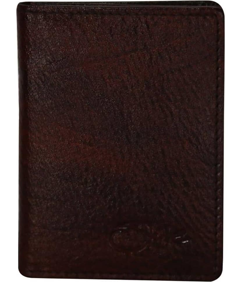 Style 98 Leather Brown Fashion Short Wallet view 2