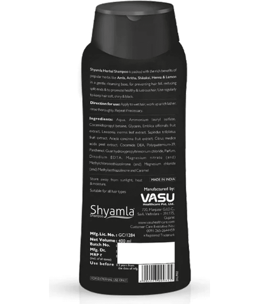 Vasu Nourishment Shampoo 400ML ( Pack of 1 ) view 2