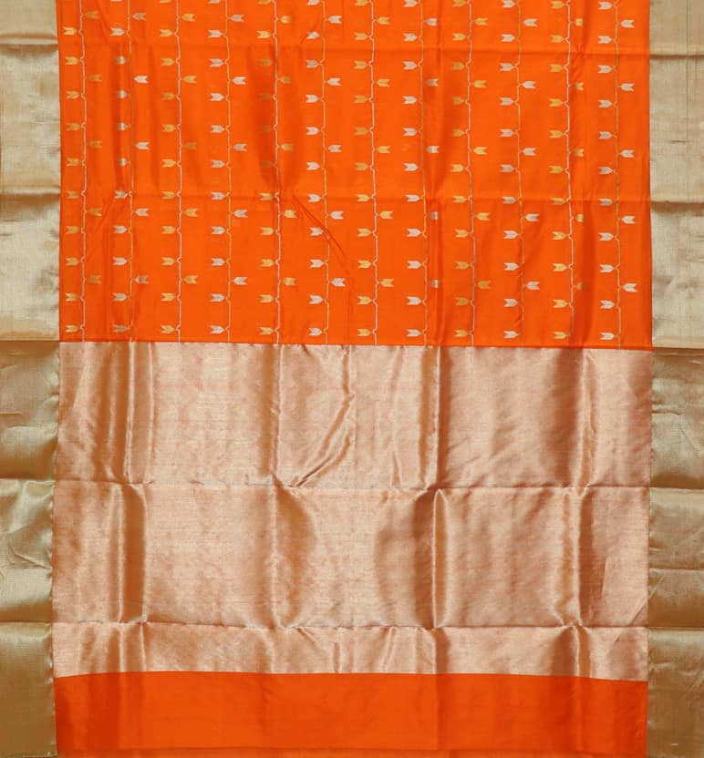 Handloom Chanderi Silk By Silk Saree view 2