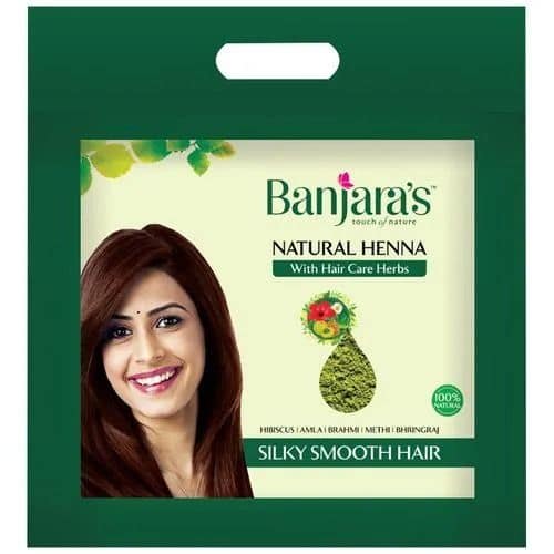 Banjara's Natural Henna Powder, 500 gm