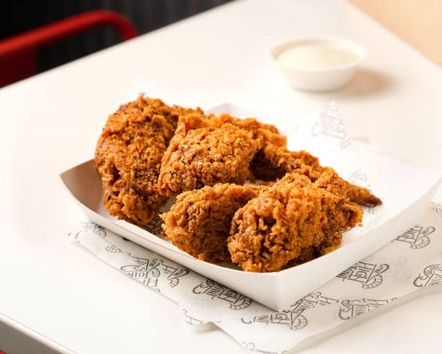 Brown butter and lemon chicken wings