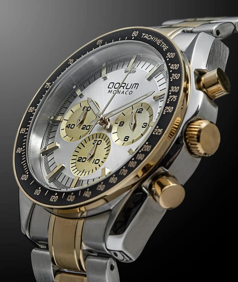 Qorum Monaco Men’s Chronograph Watch view 10