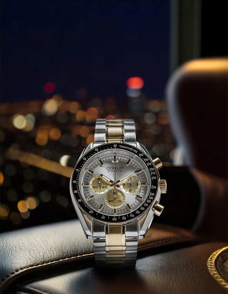 Qorum Monaco Men’s Chronograph Watch view 7