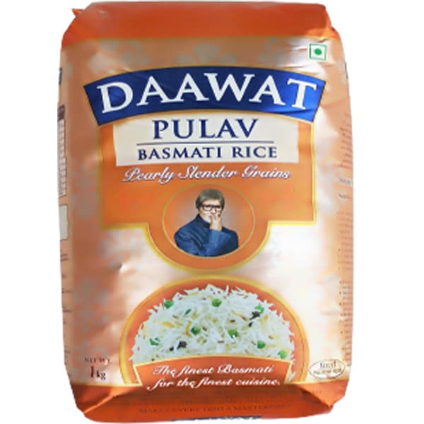 Daawat Basmati RiceBasmati Akki Pulav 1 Kg Pouch