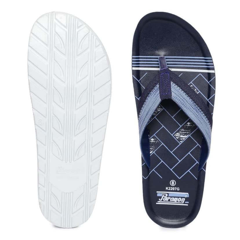 Paragon Vertex Men's Blue Slippers view 4