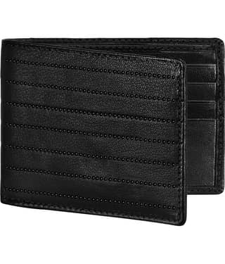 Lorenz Brown 100% Leather Men's RFID Wallet ( Pack of 1 )