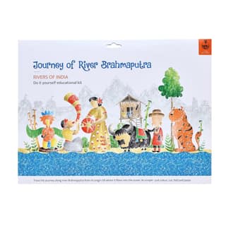 DIY Colouring kit Journey of River Brahmputra