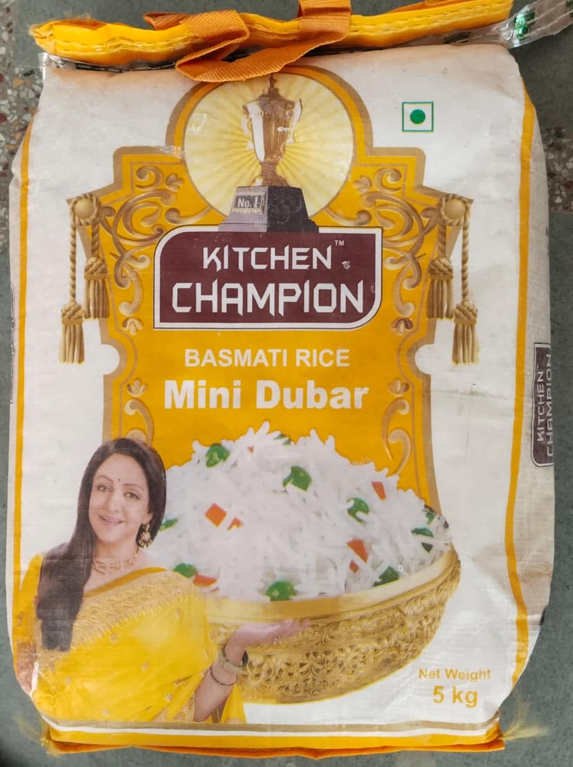 Kitchen champion Basmati Rice mini Dubar 5 kg