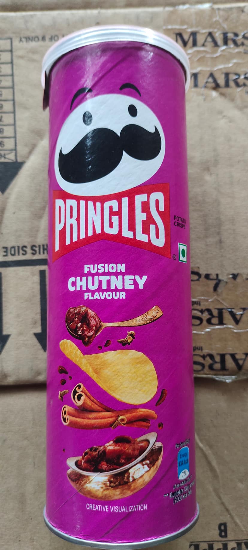 Pringles fusion chutney flv
