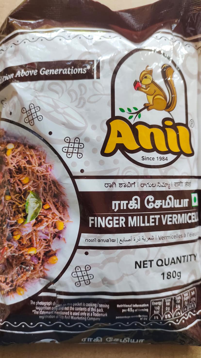 Anil finger millet vermicelli