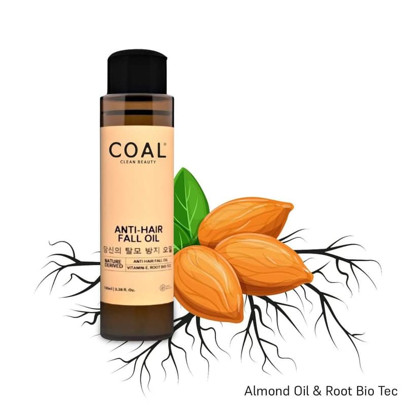 COAL Clean Beauty Complete Hair Care Combo Pack for Men | Anti-Hair Fall Oil, Beard Growth Oil & Beard Anti-Grey Oil | Controls Hair Fall view 2