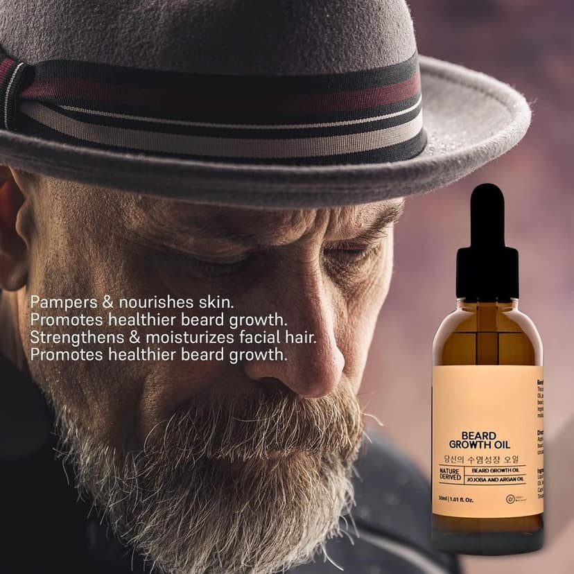 COAL Clean Beauty Complete Hair Care Combo Pack for Men | Anti-Hair Fall Oil, Beard Growth Oil & Beard Anti-Grey Oil | Controls Hair Fall view 5