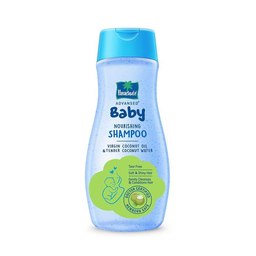 Parachute Advansed Baby Shampoo For Kids Tear Free Tender Coconut Water & Virgin Coconut Oil