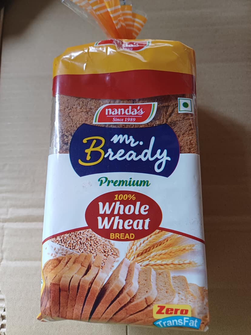 Nandas Premium 100% Whole Wheat Bread