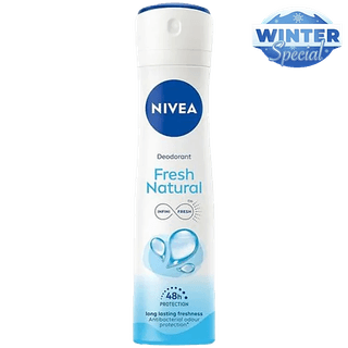 Nivea Fresh Natural Women Deodorant - Long Lasting Freshness & 48H Protection, 150 Ml