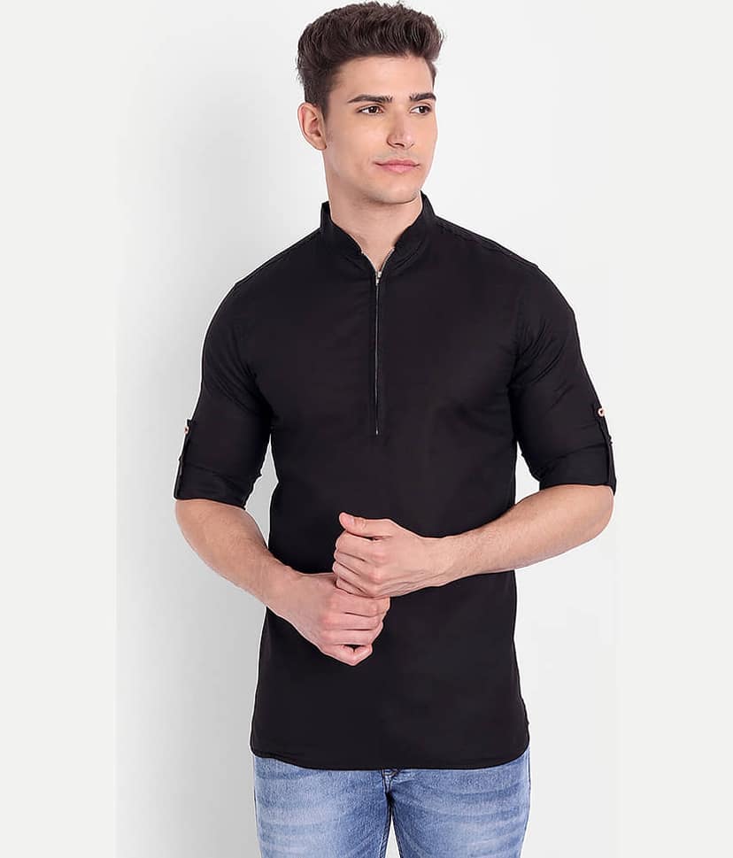 UNI VIBE - Blue Cotton Slim Fit Men's Casual Shirt ( Pack of 1 )